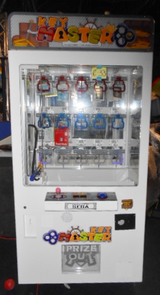 KEY MASTER Redemption Arcade Machine Game for sale by SEGA - UNLOCK